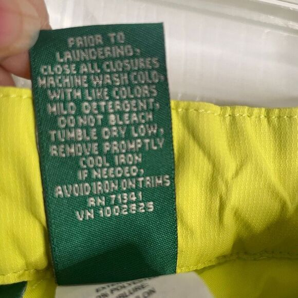 L.L. Bean Kids Cold Buster Snow Pants 12 Neon Lime Thinsulate Winter Warm School - Picture 6 of 11